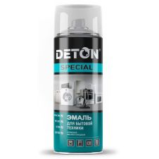 Эмаль алкидная для бытовой техники Белая 520 мл DETON SPECIAL