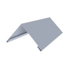 Конек плоский 145х145мм 2,5 м оцинкованный