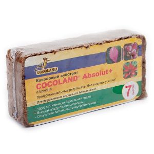 Кокосовый субстрат COCOLAND Absolut Plus в брикетах, 7 л