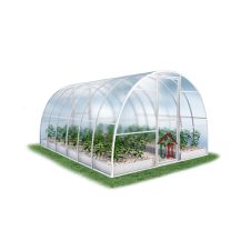 Теплица ЦЕЛЬНОДУГОВАЯ цинк 3х4 м (каркас)