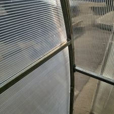 Теплица ЦЕЛЬНОДУГОВАЯ цинк 3х4 м (каркас)