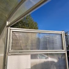 Теплица ЦЕЛЬНОДУГОВАЯ цинк 3х4 м (каркас)