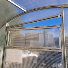 Теплица ЦЕЛЬНОДУГОВАЯ цинк 3х4 м (каркас)