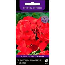 Пеларгония зональная Маверик Красная 5 шт ПОИСК