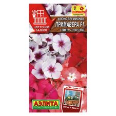 Флокс друммонда Примавера F1, смесь сортов 5 шт
