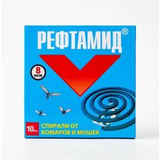 Спираль от комаров 10 шт Рефтамид