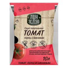 Грунт Томат перец баклажан 10 л Любо Зелено