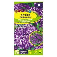 Астра Седая Дама Синяя карликовая 0,1 г Семена Алтая
