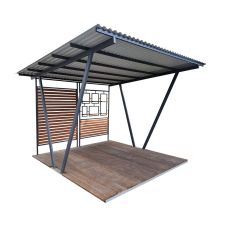 Беседка Лофт Арт. Б.12 2,46х3х3 м