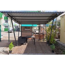Беседка Лофт Арт. Б.12 2,46х3х3 м