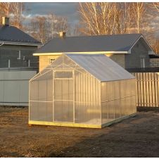 Теплица ДВУХСКАТНАЯ Усиленная 3х6 м (каркас)