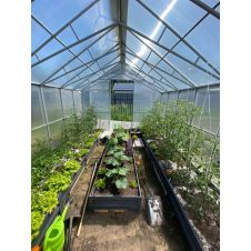 Теплица ДВУХСКАТНАЯ Усиленная 3х6 м (каркас)