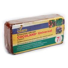 Кокосовый субстрат COCOLAND Universal в брикетах, 7 л