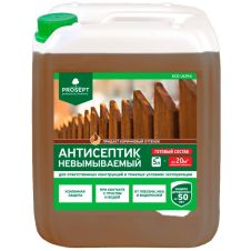 Антисептик невымываемый КОРИЧНЕВЫЙ PROSEPT ECO ULTRA, готовый состав, 5 л