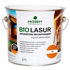 Антисептик лессирующий PROSEPT BiO LASUR Тик, 2,7 л