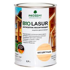 Антисептик лессирующий PROSEPT BiO LASUR Бесцветный, 0,9 л