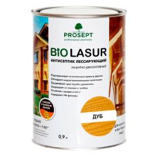 Антисептик лессирующий PROSEPT BiO LASUR Дуб, 0,9 л