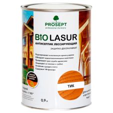 Антисептик лессирующий PROSEPT BiO LASUR Тик, 0,9 л