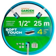 Шланг поливочный армированный 4-х слойный 1/2 25 м STARTUL GARDEN SOFT TOUCH