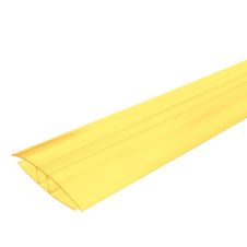 Профиль соединительный для поликарбоната желтый 4-6х6000мм