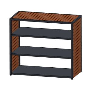 Тумба закрытая ТЗ7Б с зашитыми боками 1000х900х500мм