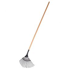 Грабли веерные, деревянный черенок Fiskars Solid