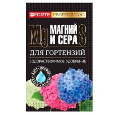 Удобрение водорастворимое Для гортензий с серой и магнием 100 г Bona Forte