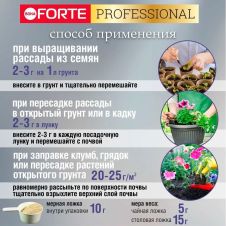 Удобрение гранулированное Для петуний и бегоний с кремнием, 1 л Bona Forte