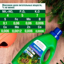 Удобрение жидкое для Хвойных растений 1 л Робин Грин
