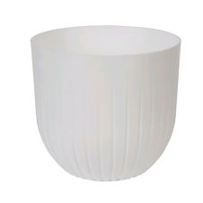 Горшок с вкладкой Альфа Белый 4 л