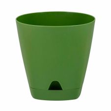 Горшок с поддоном Amsterdam оливковый 4 л InGreen