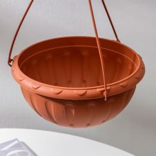 Горшок кашпо Джулия 3,5 л, коричневый