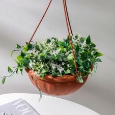 Горшок кашпо Джулия 3,5 л, коричневый