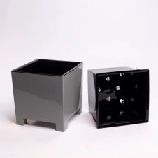 Горшок с вкладкой Нард Серый муссон 5,5 л