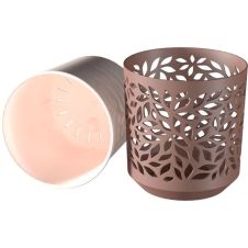 Кашпо Leaves 2,5 л Мокко/Пудра La Decoro