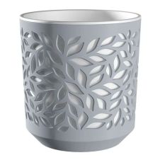 Кашпо Leaves 2,5 л Серый/Белый La Decoro
