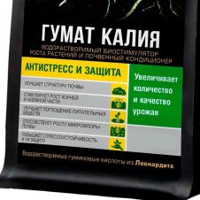 Удобрение Гумат Калия растворимый 0,5 кг Life Force