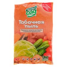 Биоинсектицид Табачная пыль 1 кг Здоровый сад