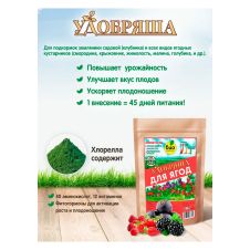 Удобрение органическое для ягод 900 г Удобряша