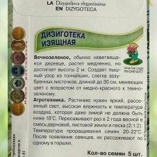 Дизиготека изящная 5 шт Поиск