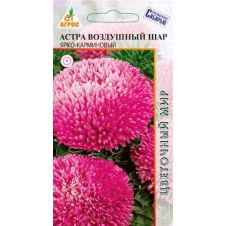 Астра Воздушный шар Ярко-Карминовый, 20 шт.