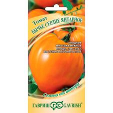 Томат Бычье сердце янтарное, 0,05 г, Гавриш, Семена от автора