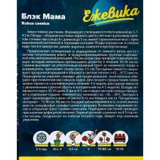 Ежевика Блэк Мама крупноплодная, 0,03 г, Семена Алтая