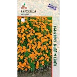 Бархатцы Карина  тонколист., 0,1 гр.