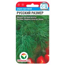 Укроп Кустовой Русский размер 1 г Сибирский сад