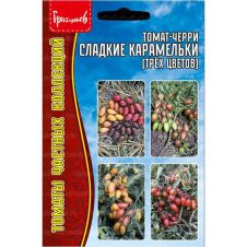 Томат-черри Сладкие Карамельки (трёх цветов) 15 шт Редкие семена