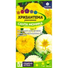 Хризантема увенчанная Санта Моника 0,3 г Семена Алтая