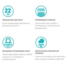 Шланг поливочный армированный GARDEN ЖУК 3/4 25 м