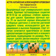Астра Александрия кремовая, 0,1 г АЭЛИТА