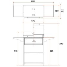 Мангал Family Optima BBQ Gratar FOB2000